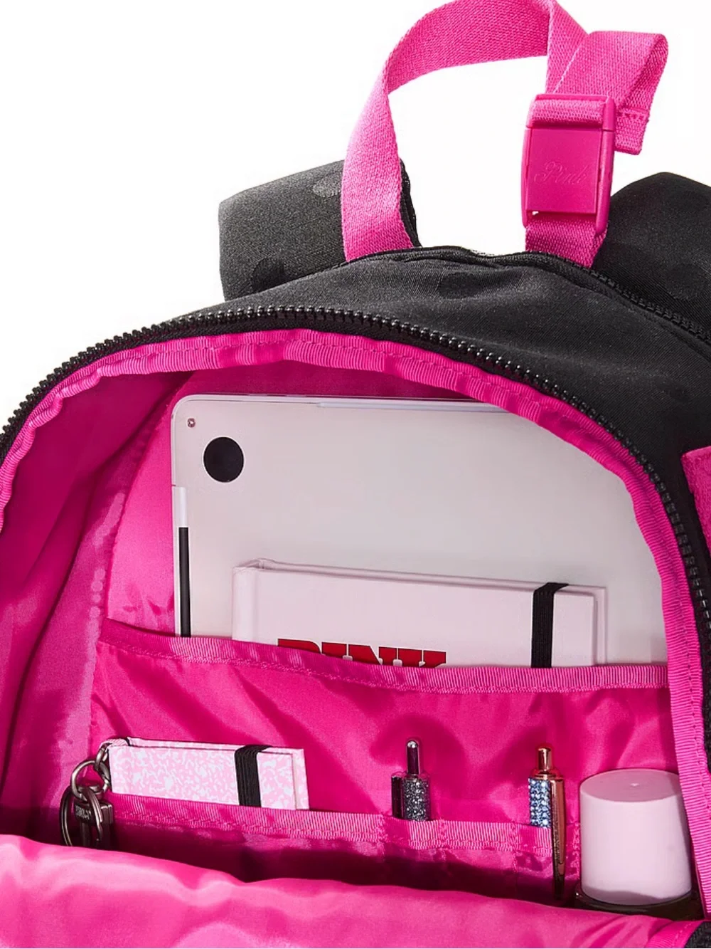 PINK Victorias Secret black teens